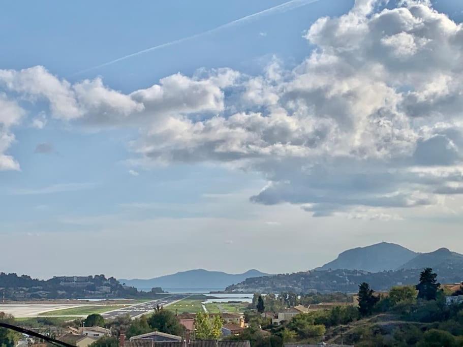 Panoramic Penthouse Corfu Town With Amazing Views Apartment Exterior photo